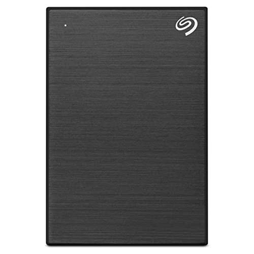 Seagate Backup Plus 5 TB External Hard Drive Portable HDD Black USB 3.0 for PC Laptop and Mac, 1 Year Mylio Create, 2 Months Adobe CC Photography STHP5000400