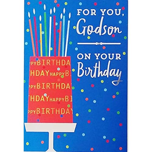 Greeting Card For You Godson On Your Birthday My Life Became Brighter When You Became Part Of It