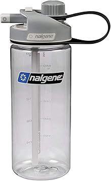 Nalgene Tritan 20oz MultiDrink BPA-Free Water Bottle, Blue